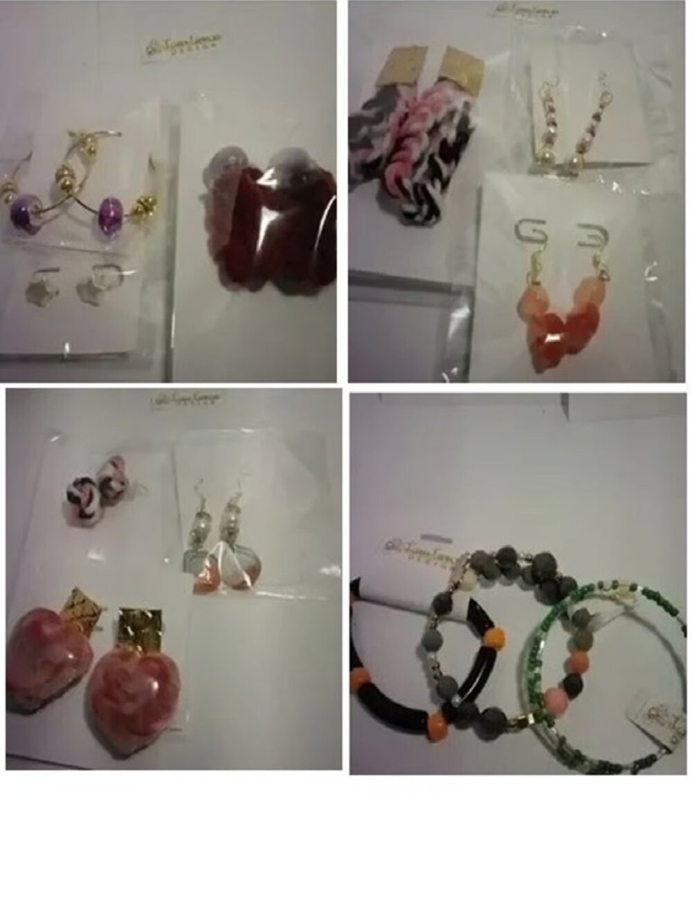 jewelry Lot earrings and bracelets